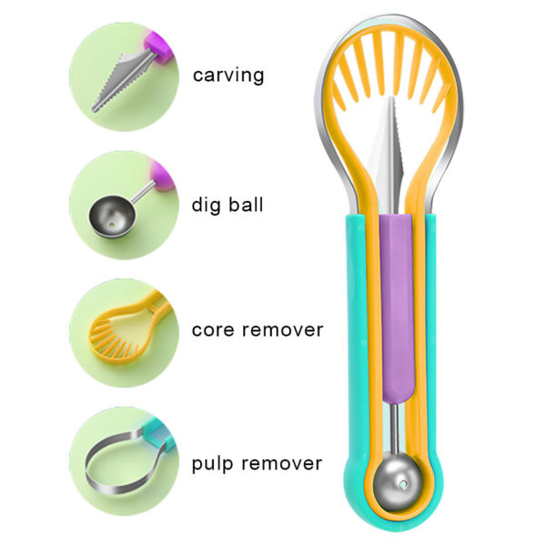 Fruit Carving Knife Set - Image 8